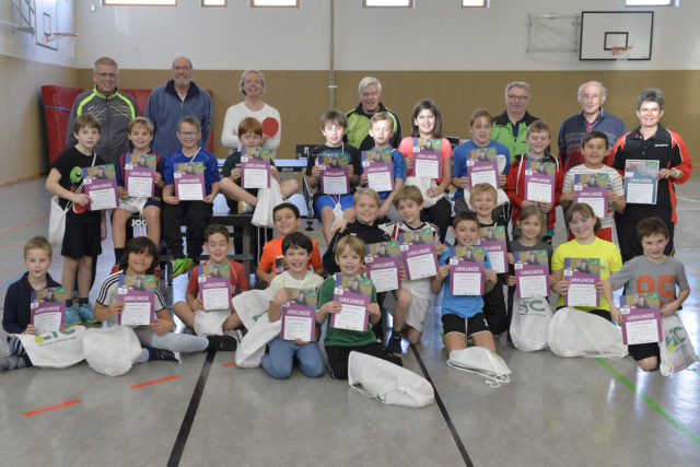 Minimeisterschaften Jülich. Foto: TTC indeland