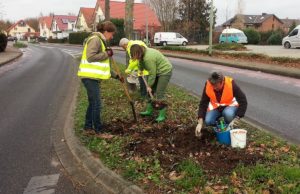 Fleißig bei der Arbeit ist der Naturschutzverein. Foto: Verein