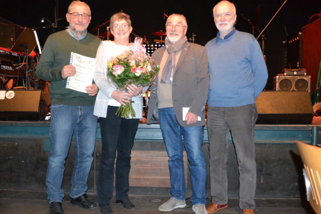 Gerda und Günter Kròl sind Ehrenmitglieder des Jazzclubs. Foto: Britta Sylvester