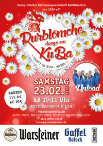 Karnevalssitzung Rurblümchen Jülich