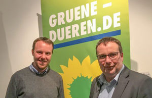 Sven Giegold und Oliver Kriescher (r). Foto: privat