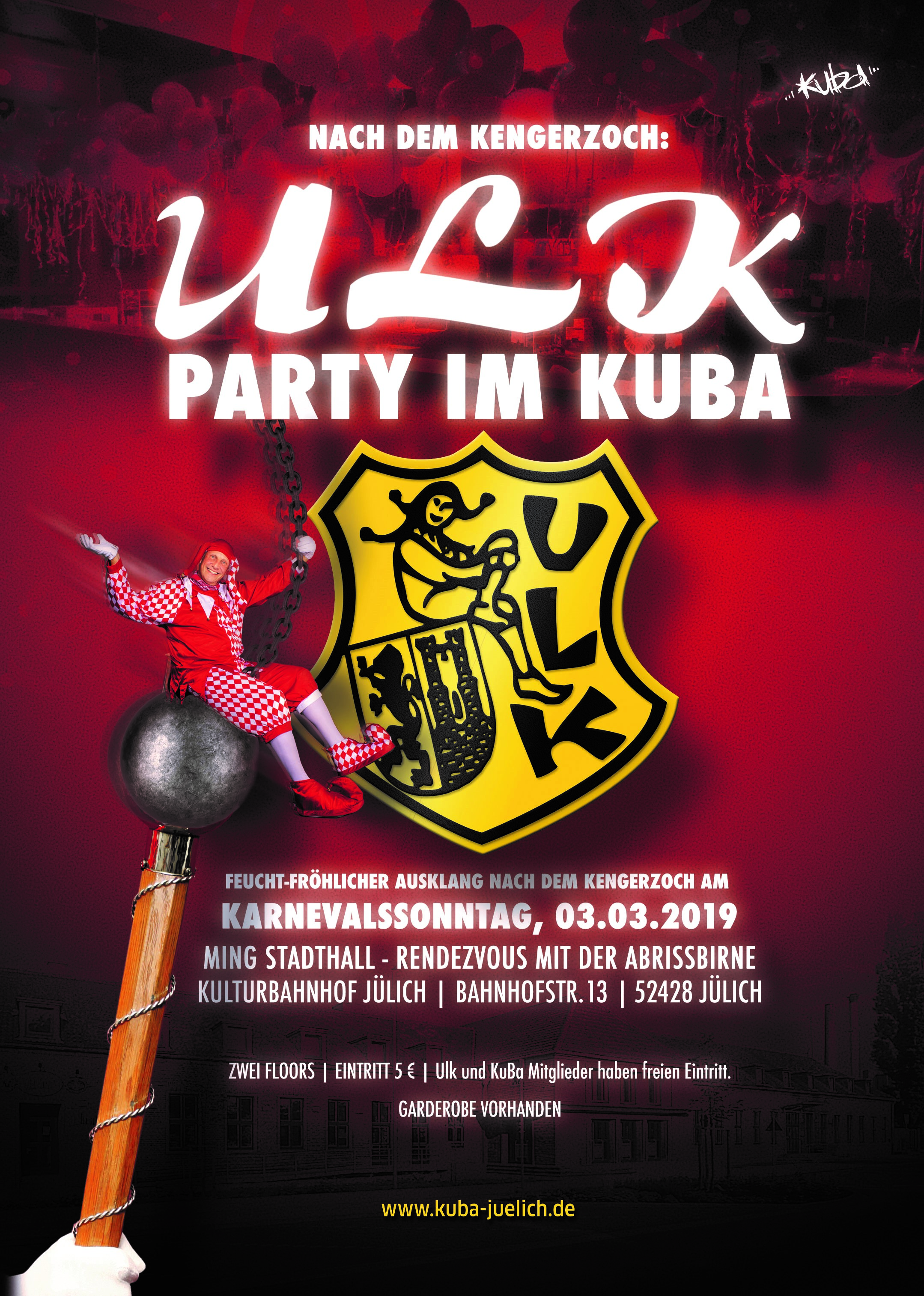 Karnevalspartys in Jülich