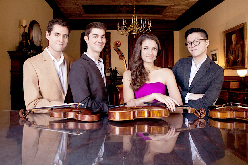 Das Dover Quartet. Foto: Lisa-Marie Mazzucco