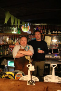 Die Brüder Ross und Paddy Lynch vom Irish Pub in Jülich