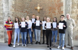 Delf-Prüflinge 2019. Foto: Dirk Neumann