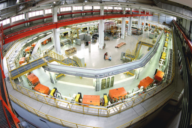 Das Jülicher Kühlersynchrotron COSY. Foto: Forschungszentrum Jülich / Karl Peters
