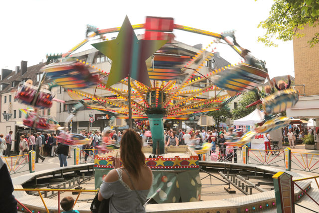 Bei Stadtfest ging es mächtig rund. Foto: Dieter Benner