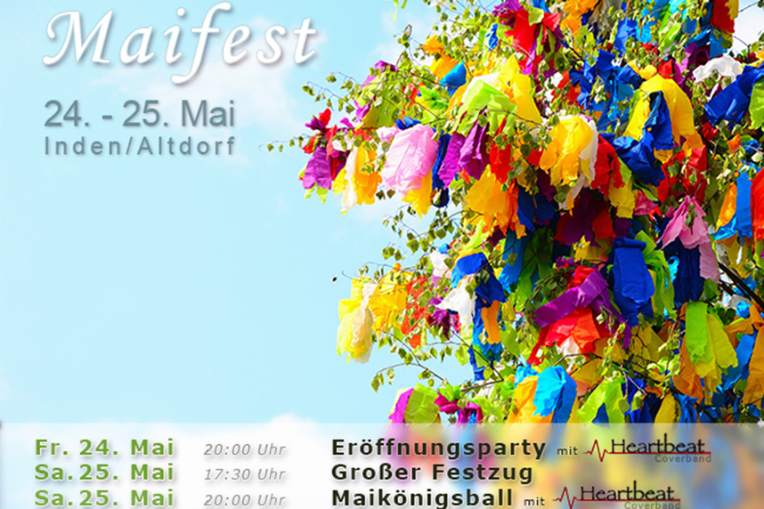 Maifest Inden / Altdorf 2019. Foto: Veranstalter