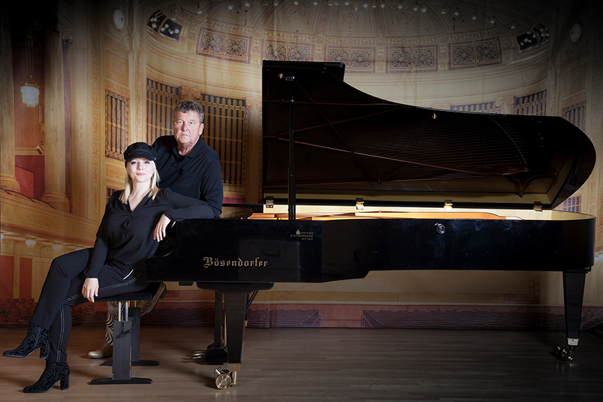 Lutz Görner und Nadia Singer. Foto: Felix Hüsch-Waligura