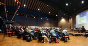 Auf gute Resonanz stieß die Podiumsdiskussion mit den Europa-Parlaments-Kandidaten. Foto: Evangelische Gemeinde zu Düren