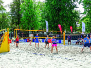 Volleyball am Jülicher Strand