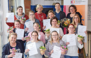 Zertifikat für sprachliche Bildung vergeben