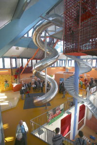 Indoor-Spielplatz im JuFa. Foto: Rudi Böhmer 