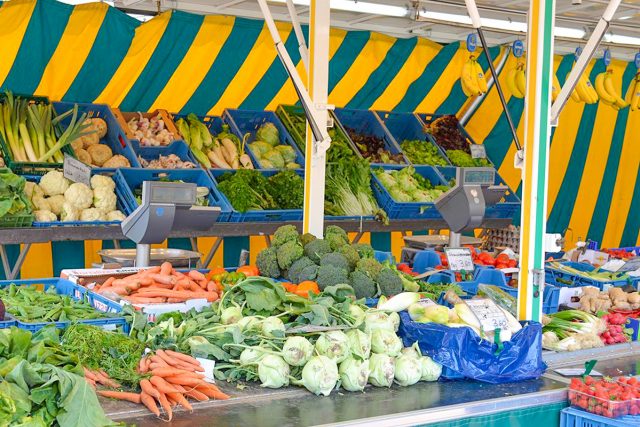 Markt Markstand Wochenmarkt