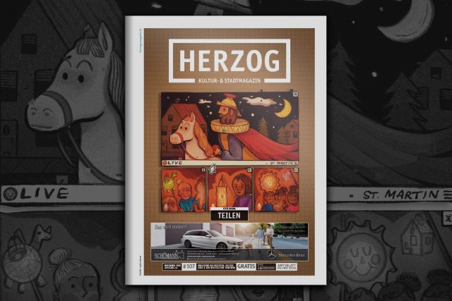 HERZOG Magazin Jülich Cover Ausgabe 107 November 2020 Teilen