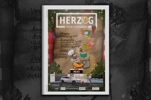 HERZOG Magazin Jülich Cover Ausgabe 120 Dezember 2021
