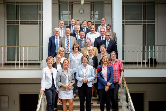 Ina Scharrenbach im Rathaus Jülich | Foto: HZGM