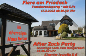 Feier und Party der KG Rurblümchen