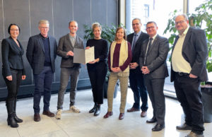 Förderbescheid übergeben