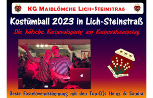 Karnevalsparty der KG Maiblömche