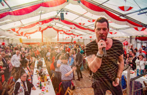 Torben Klein im KuBa-Biergarten