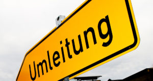 Sperrung zur Sanierung