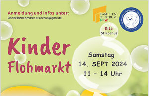 Kinderflohmarkt der Kita St. Rochus