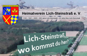 Lich-Steinstraß, wo kommst du her?