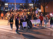 Demonstration Jülich solidarisch Februar 2025