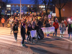 Demonstration Jülich solidarisch Februar 2025