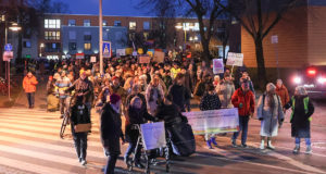 Für die Demokratie auf die Straße Demonstration Jülich solidarisch Februar 2025