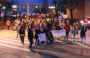 Demonstration Jülich solidarisch Februar 2025