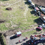 Luftbild Merzenhausen Karnevalszug 2025