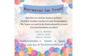 Karneval in den Kinder- und Jugendtreffs