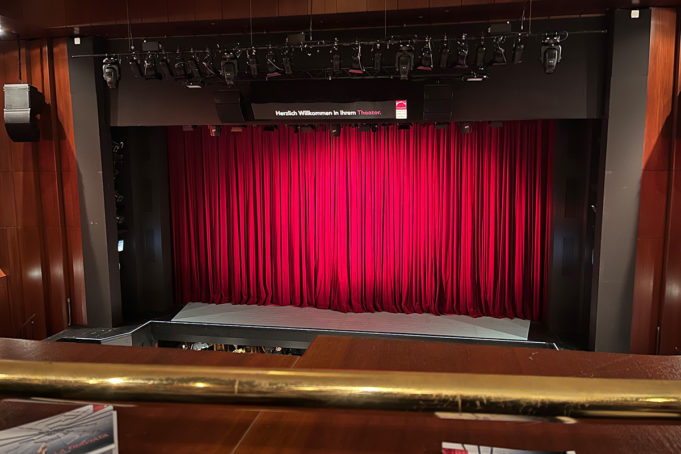 Kultur per Bus Theater Vorgang