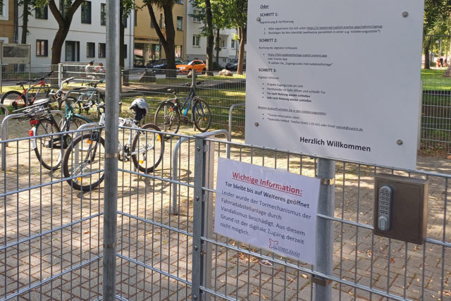 Fahrradabstellanlage