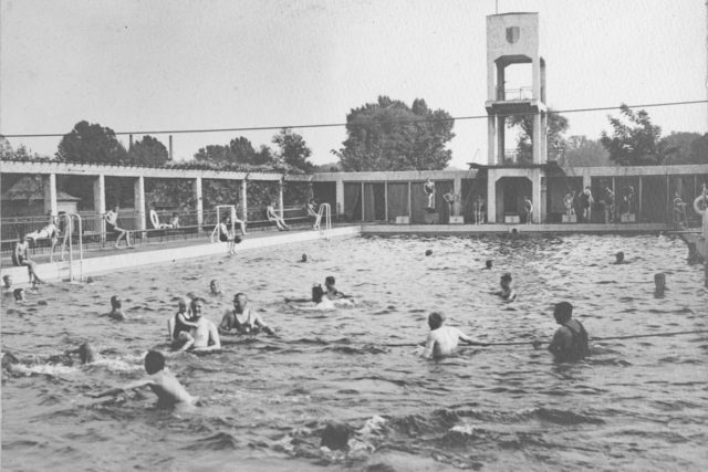 Freibad Jülich 1925 ff