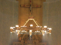 Propsteikirche Radleuchter