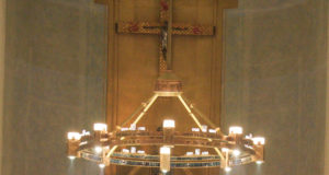 Propsteikirche Radleuchter