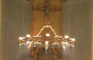 Propsteikirche Radleuchter