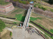 Luftbild Zitadelle Pasqualini Brücke