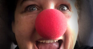 Karneval Pappnase rote Nase