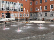 Weniger Wasserspiel