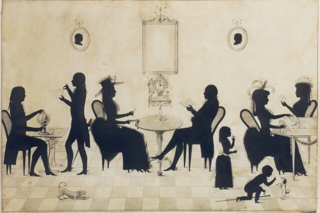 MS 288-565 Schattenriss der Familie v halbergweb