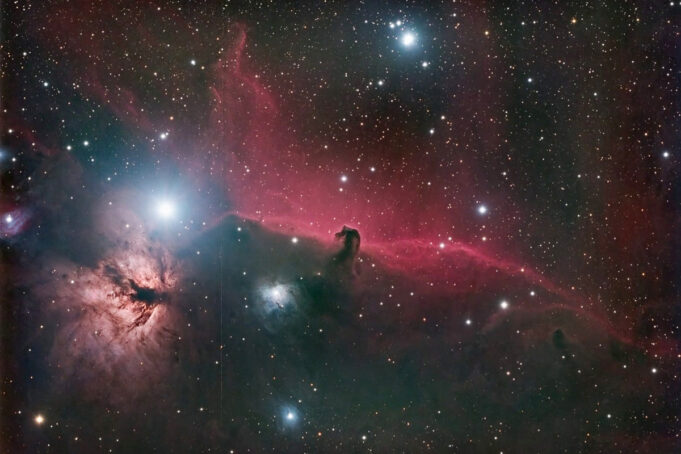 Pferdekopfnebel im Objektiv