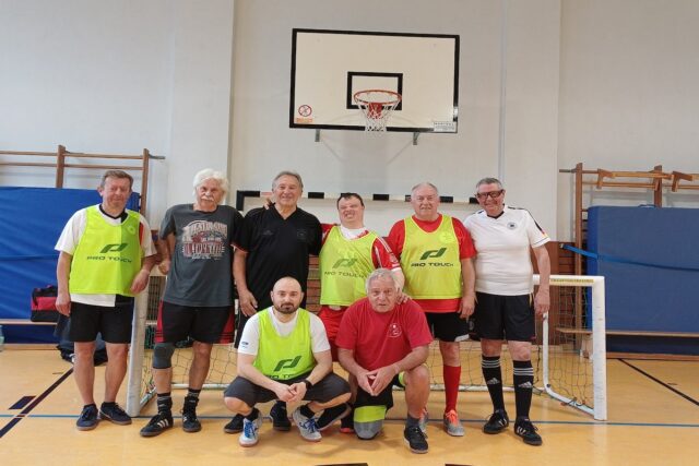 Walking Football Training Mannschaft