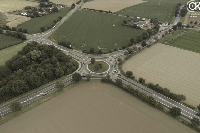 Kreisverkehr Aaachener Landstraße Olaf Kiel