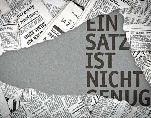 Ein Satz ist nicht genug