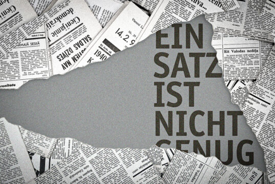 Ein Satz ist nicht genug