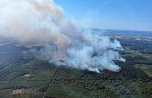 Update 18.35 Uhr: Aktuelle Infos zum Waldbrand im Hürtgenwald